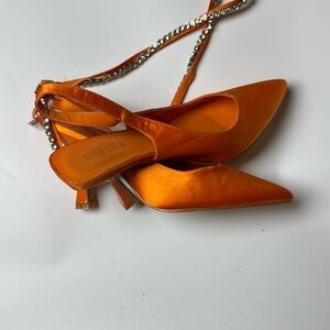 Orange heels
